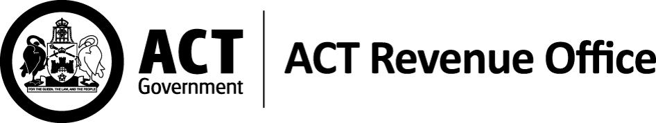 ACT Government, ACT Revenue Office logo